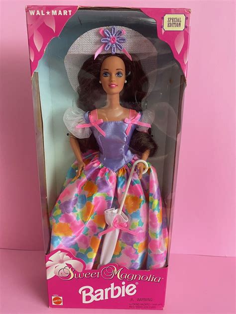 Sweet Magnolia Barbie Doll Wal Mart Exclusive Brunette Etsy