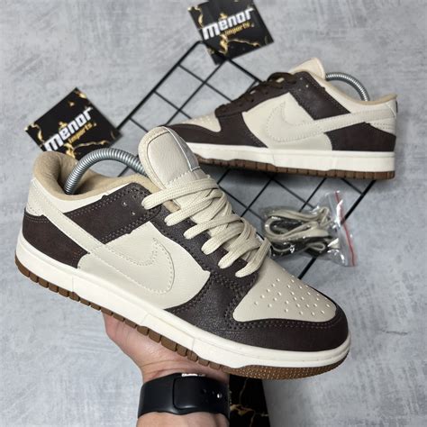 Dunk Low Marrom E Bege Comprar Em Menor Imports