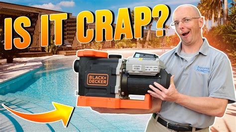 Black Decker Variable Speed Pool Pump Unboxing And Review How To