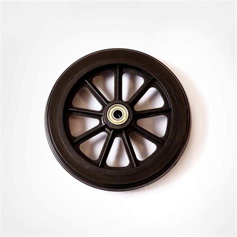 Healthline Wheels For Walker Rollator 6 Inch Pair Black 2 819971013588 Ebay