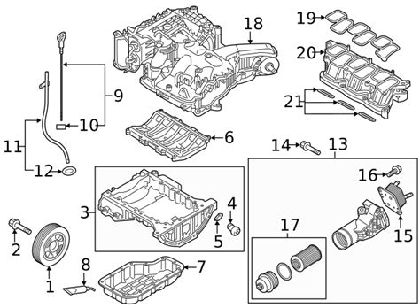 Genuine Oil Filter Housing For 2017 2022 Genesis Part 26310 3LTA0