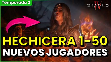 Diablo Hechicera Build Para Nuevos Jugadores Youtube