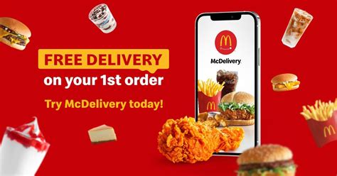 McDonald's Malaysia | Enjoy FREE first delivery