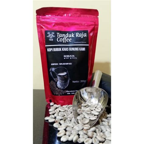 Jual Kopi Robusta Soft Gunung Kawi Malang 200gr Shopee Indonesia