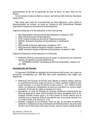 Objetivo Normalizacion Pdf