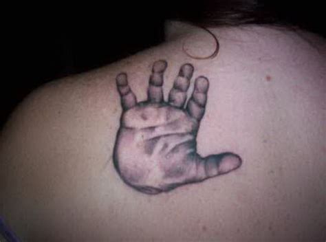 Name And Date Splendid Tattoos Baby Handprint Tattoos Index 5370191