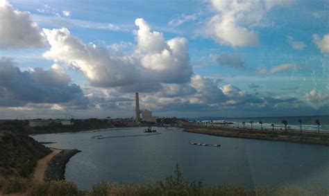 Carlsbad coast near Agua Hedionda Lagoon