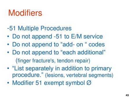 Ppt Reimbursement Guidelines For Modifier Powerpoint Off