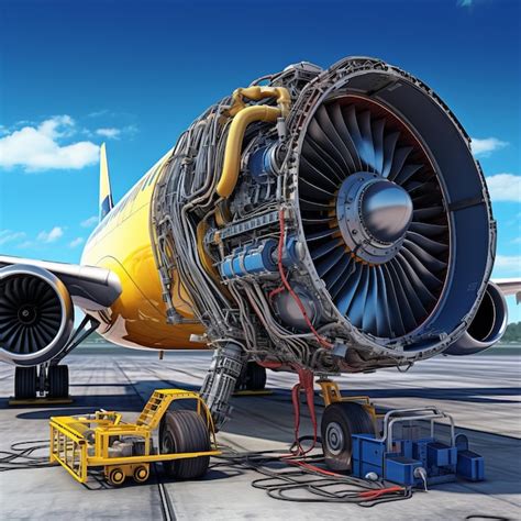 premium photo  anatomy   jet engine