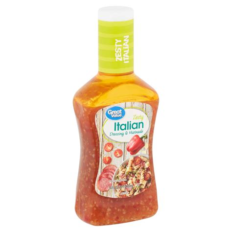 great  zesty italian dressing marinade  fl oz walmartcom