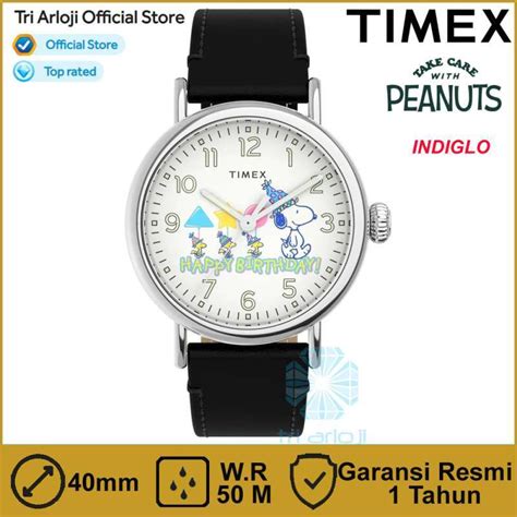 Jual Timex Tw V Peanuts Snoopy Happy Birthday Jam Tangan Pria