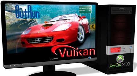 Xenia Xbox 360 Emulator Outrun Online Arcade 2009 Ingame Vulkan