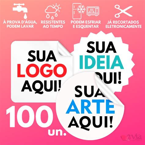 Etiquetas Adesivas Personalizadas Adesivos Personalizados Em