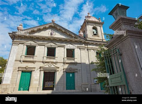 Facade of the St. Anthony’s Church (Fa Vong Tong, Church of Flowers ...