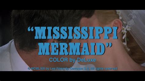 La Sirène du Mississipi 1969 Bande annonce américaine d époque HD