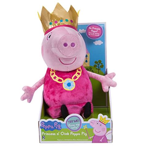 Peppa Pig Princess N' Oink Peppa Plush | Pricepulse