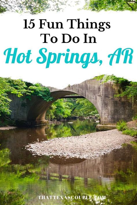 Fun Things To Do In Hot Springs Arkansas Arkansas Travel