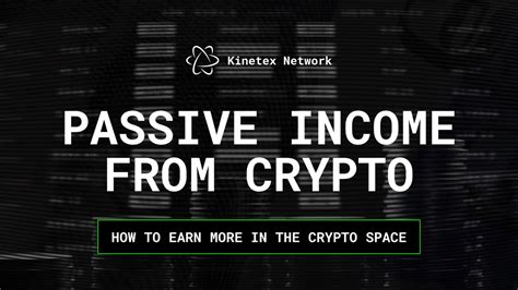 A Guide To Passive Income In The Crypto Space