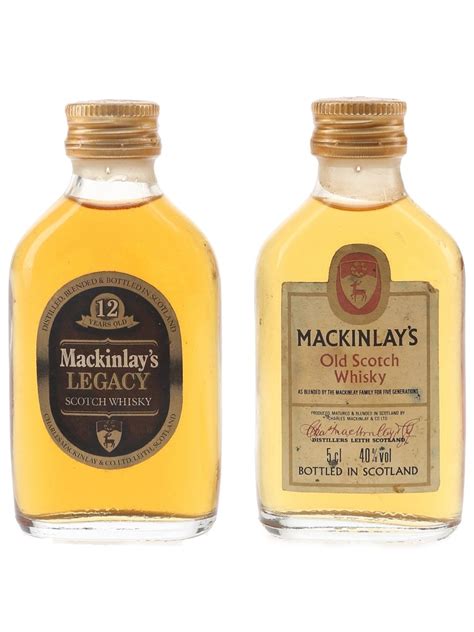 Mackinlays Legacy 12 Year Old And Old Scotch Lot 97994 Buysell