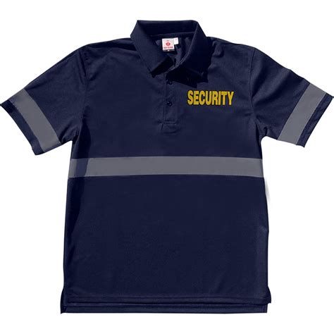 Tuff Guard Reflective Stripe Polo Security Id Quick Uniforms