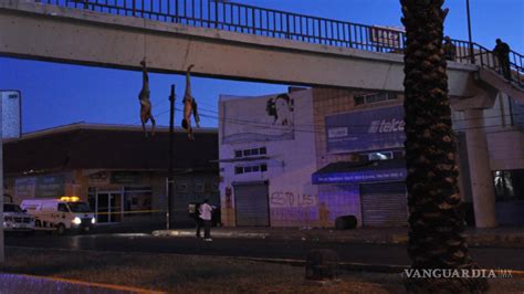 Amanecen Dos Cuerpos Colgados En Puente De Allende Nl