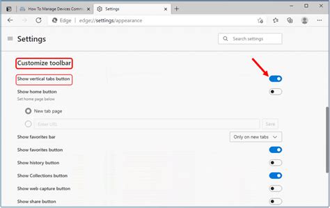 How To Enable Or Disable Vertical Tabs In Microsoft Edge Chromium Hot Sex Picture