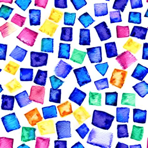 Baby Blocks Seamless Pattern Watercolor · Creative Fabrica