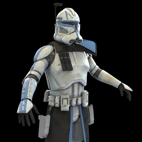 Captain Rex Phase Wearable Armor D Model Stl Etsy