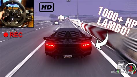 CUTTING UP IN NO HESI SERVER WITH A 1000HP AVENTADOR SVJ AGAINST A