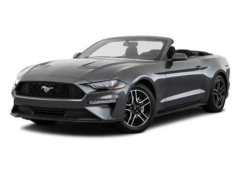 Black Ford Mustang Convertible Car Sleek Design Stylish Vehicle