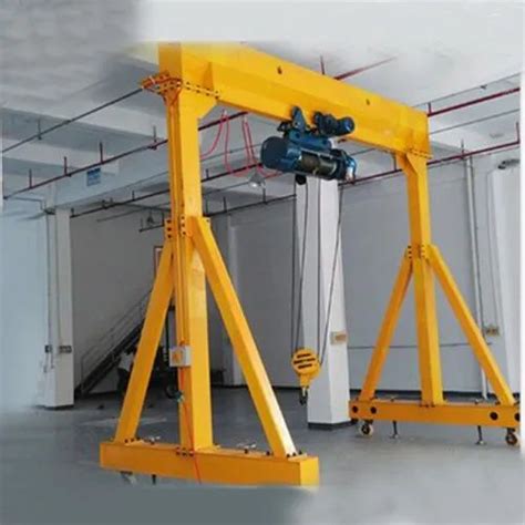 Viraat Double Girder Portable Gantry Crane Maximum Lifting Capacity