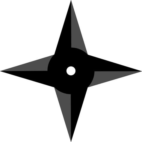 Ninja Samurai Shuriken Star Icon