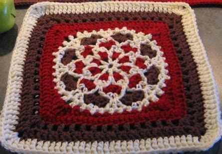 Bordeaux Matelassé Afghan pattern by Priscilla Hewitt Crochet square