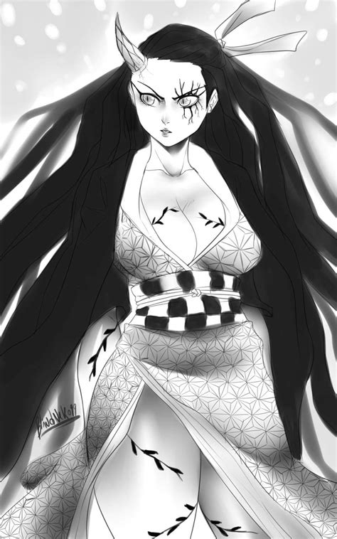 Nezuko Fan Art By Me Spoilers Rkimetsunoyaiba