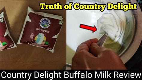 Real Truth Of Country Delight Buffalo Milk Country Delight Milk