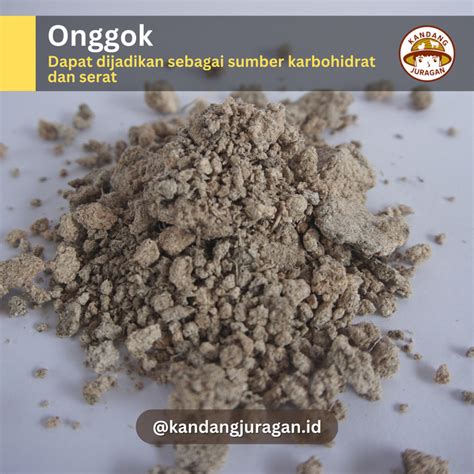 Jual Onggok Singkong Kering 10 Kg Pakan Ternak Kab Bogor Kandang