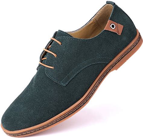 FREE SHIPPINGMarino Suede Oxford Dress Shoes For Men Business