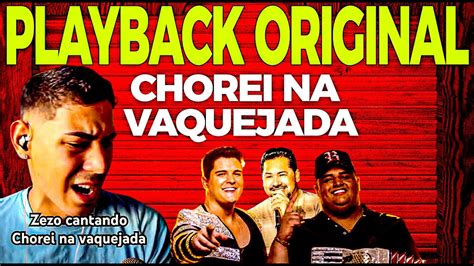 Playback Original Chorei Na Vaquejada Eu Chorei Biel Zezo Eric Land