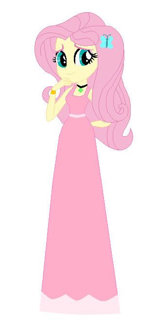 Eqg Fluttershys Prom Dress By Unicornsmile On Deviantart