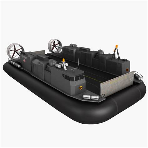 lcac hovercraft 3d max