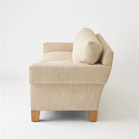 Square Arm Sofa Natural