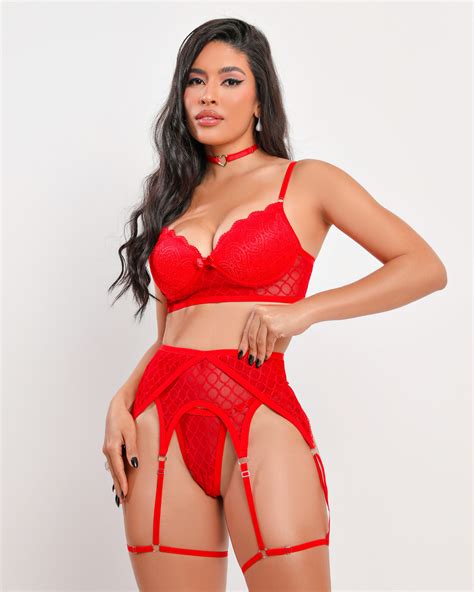 Conjunto Lingerie Sexy Dygirl Cat Logo Online