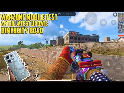 COD Warzone Mobile On INFINIX GT 10 PRO DIMENSITY 8050 MAX GRAPHICS