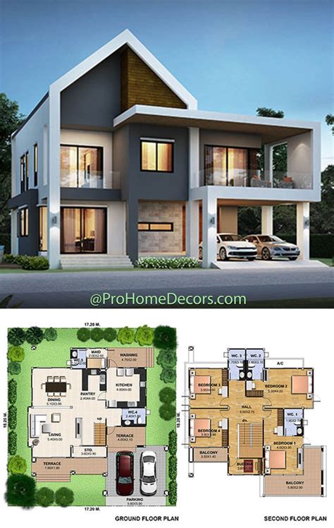 Modern Duplex House Plans - homeplan.cloud