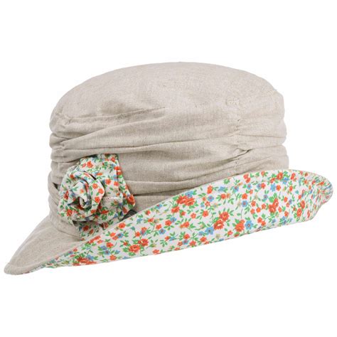 Chapeau En Tissu Linella Flower By Lierys