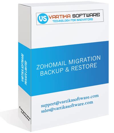 Zoho Mail Migration Tool For Export Import Zoho Emails To Pst Eml Msg Mbox