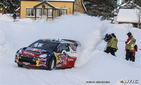 Ogier Sébastien Ingrassia Julien Citroën DS3 WRC Rally Sweden 2011