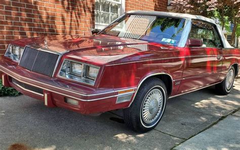 1984 Chrysler LeBaron Convertible 1 Barn Finds