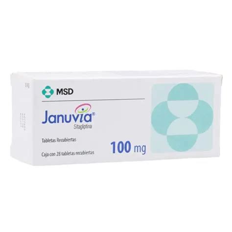 Januvia 100 Mg X 28 Comprimidos Msd Ecofarmacias