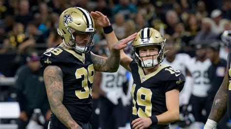 Saints punter Lou Hedley struggling mightily so far in rookie season